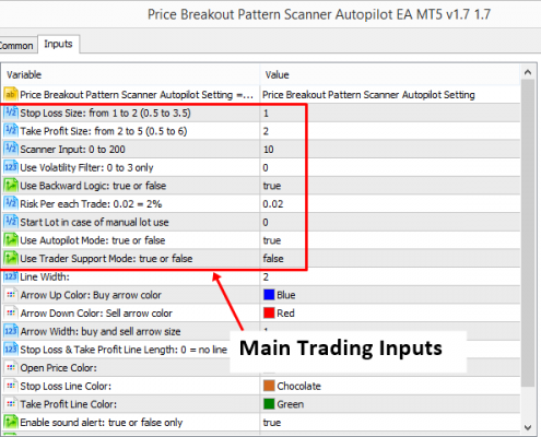 breakout trading 2 - trading input